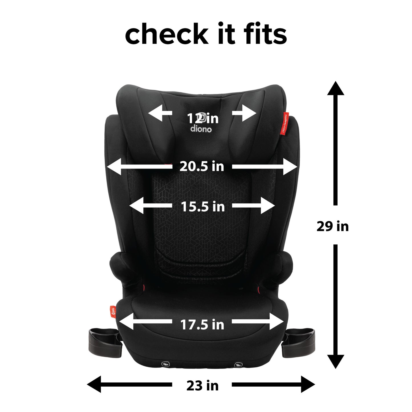 Monterey 4DXT Booster Seat