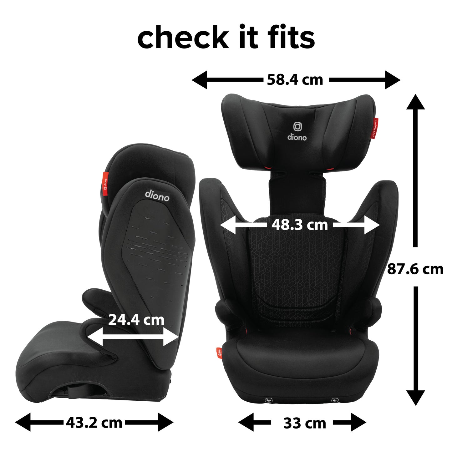 Monterey 4DXT Booster Seat
