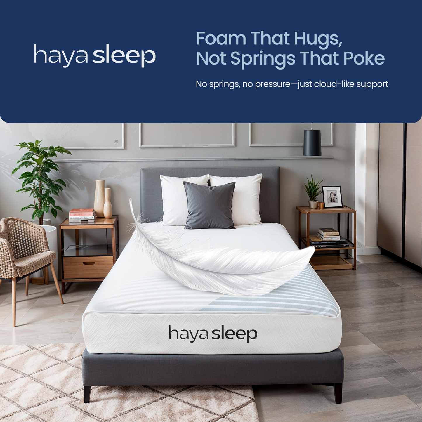 Haya Sleep Gel Infused Memory Foam Mattress