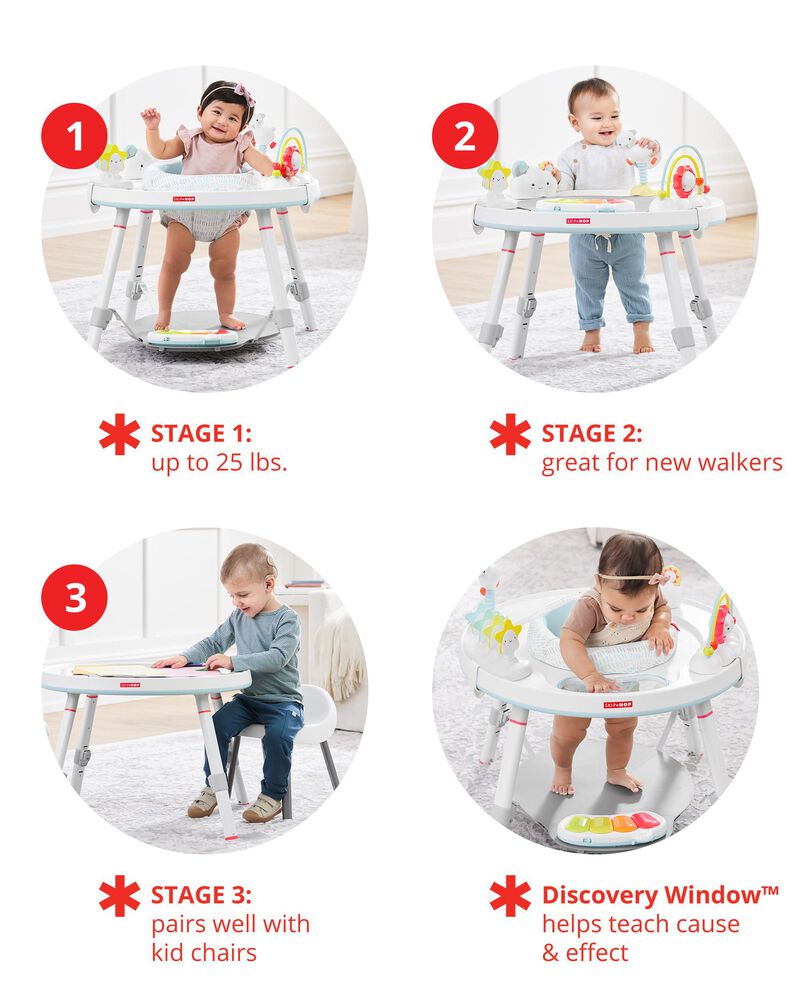Silver Lining Cloud Baby's View 3-Stage Activity Center