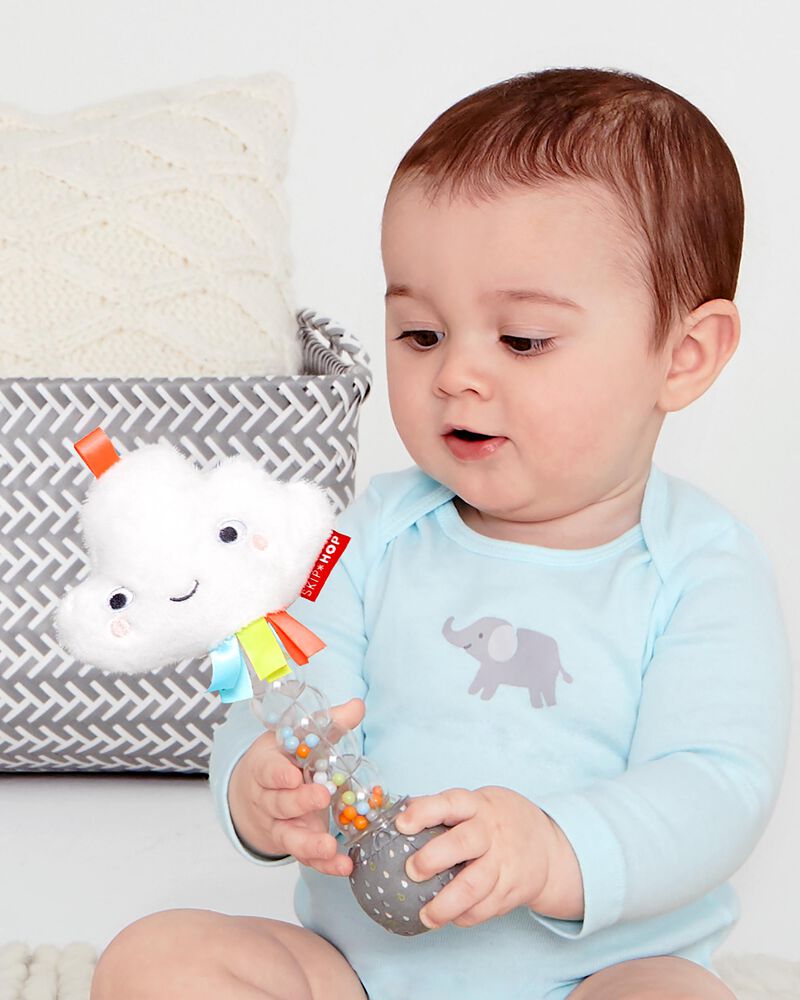 Silver Lining Cloud Rainstick Rattle