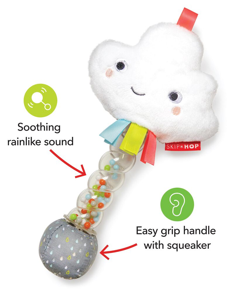 Silver Lining Cloud Rainstick Rattle