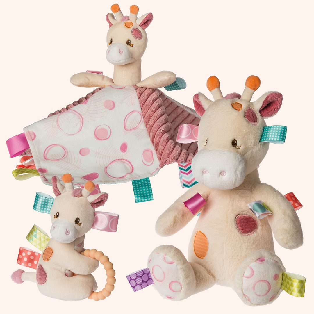 Mary Meyer Taggies Tilly Giraffe Teether Rattle – 5″
