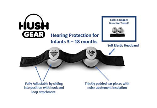 Hush Gear Noise Cancelling Headphones for Infants Ear Protection