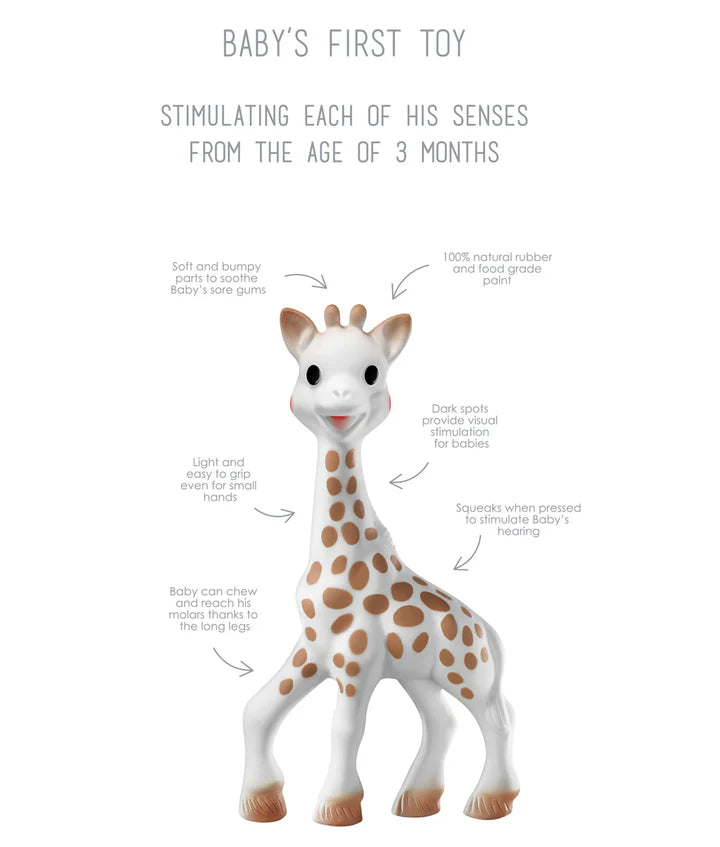 Sophie La Giraffe Natural Rubber Teether