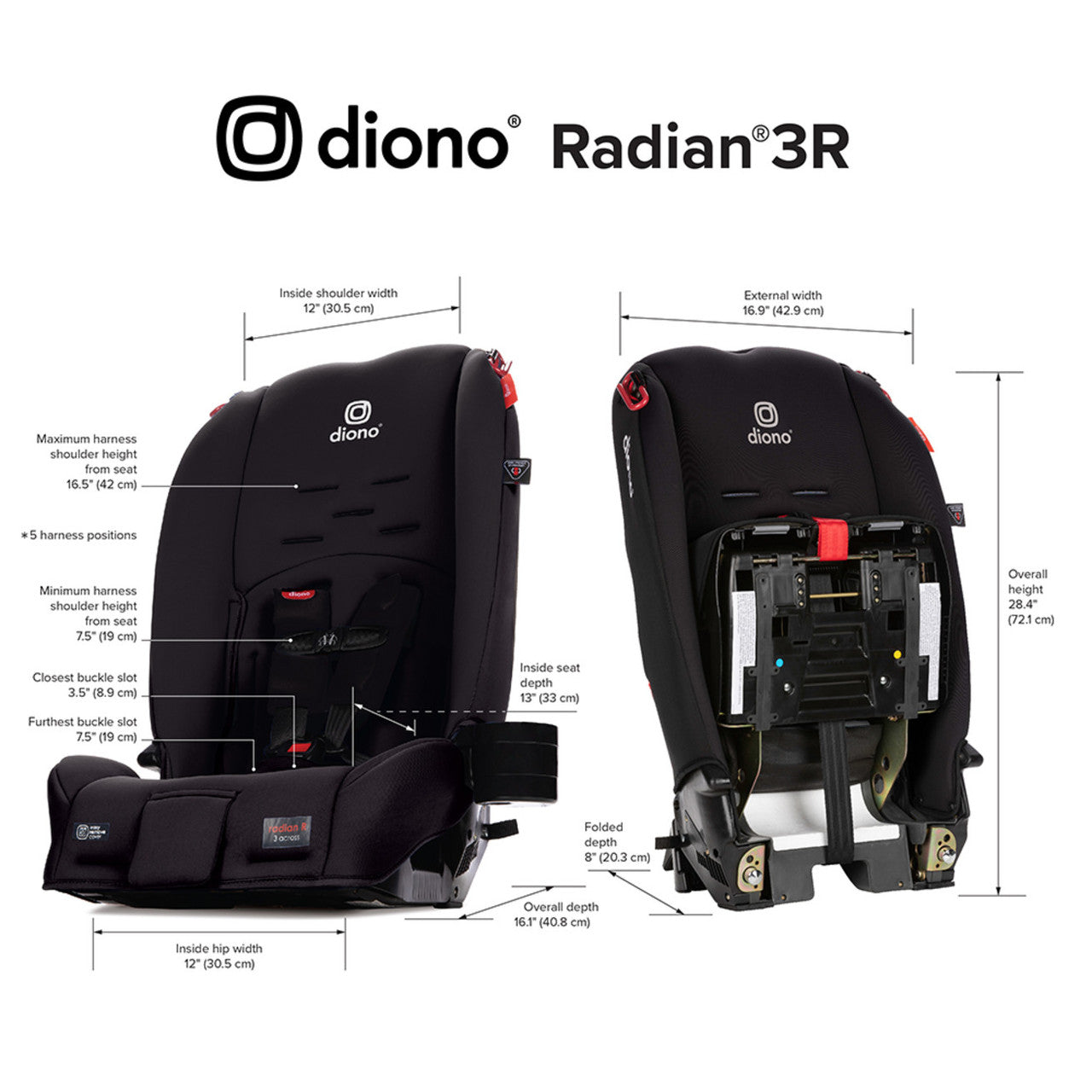 Radian 3R Booster And Convertible Car Seat