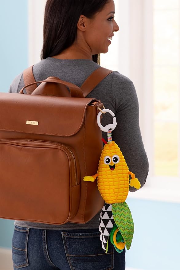 Lamaze John Deere Clip n Go Baby Clip On Toy - Corn E. Cobb