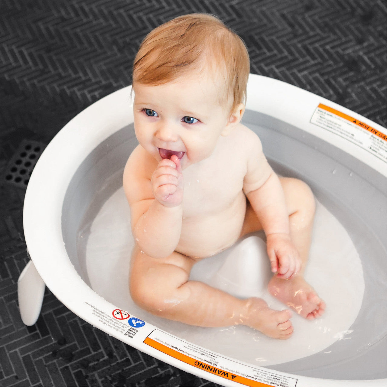 boon NAKED 2-Position Collapsible Bathtub
