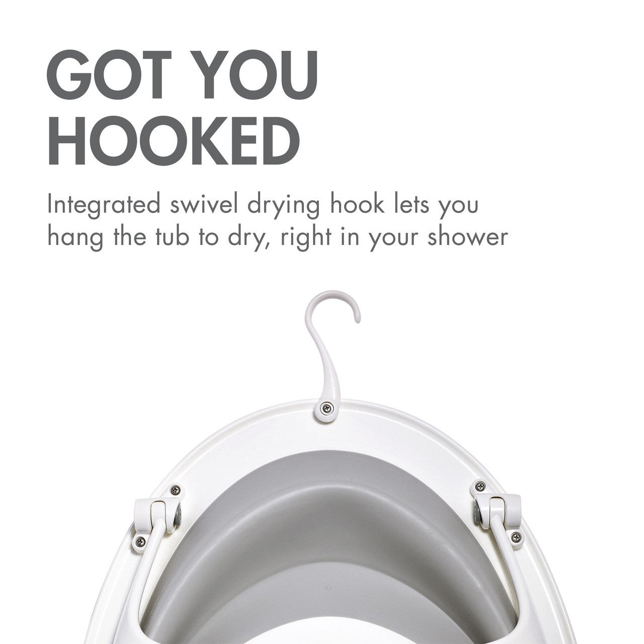 boon NAKED 2-Position Collapsible Bathtub