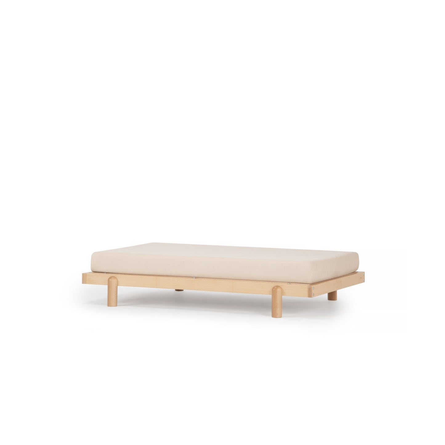Bliss 4-in-1 convertible crib, white/natural