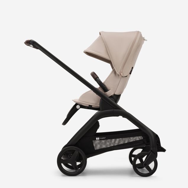 Bugaboo Dragonfly seat complete Stroller - BLACK/DESERT TAUPE-DESERT TAUPE