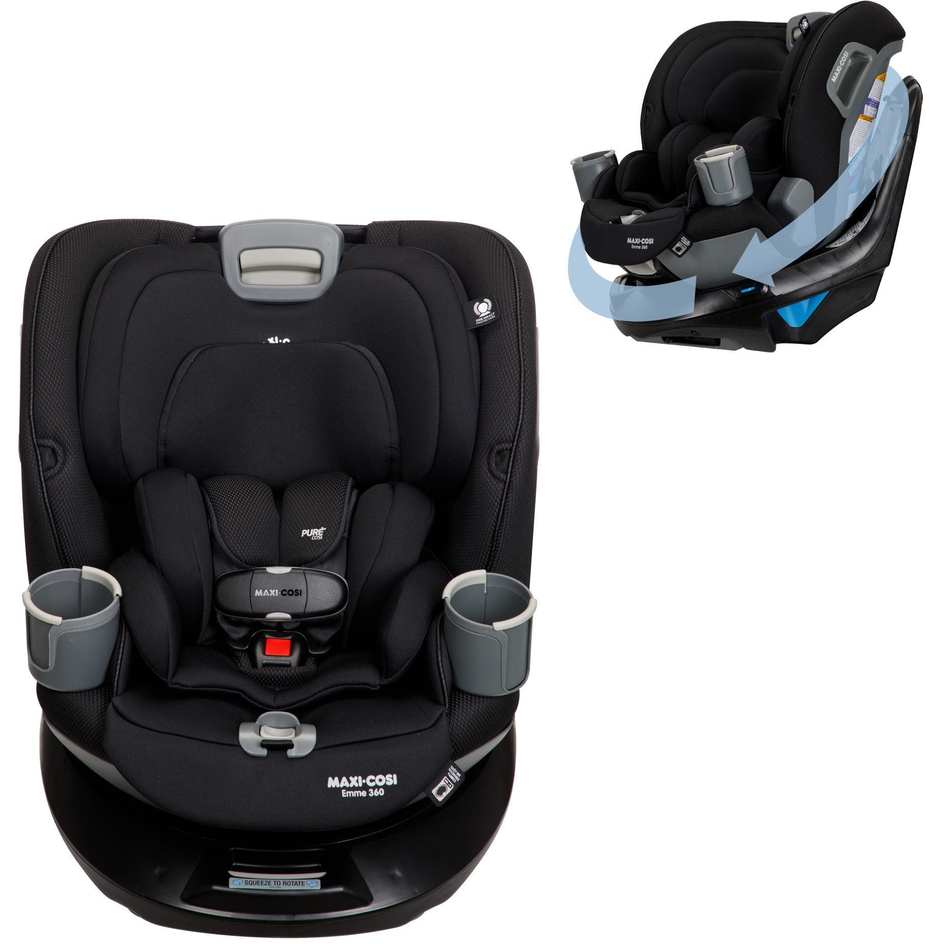 maxi cosi 369 Maxi Cosi Emme 360 Rotating All-in-One Convertible Car Seat Meadow Wonder