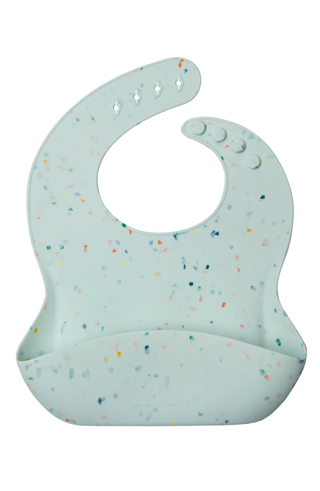 LouLou Lollipop Silicone Bib - Confetti