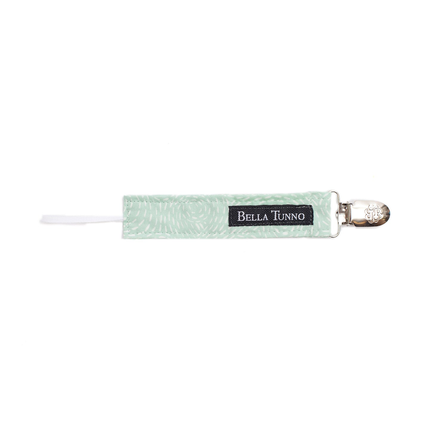 Fabric Pacifier Clip - Mint Swirl