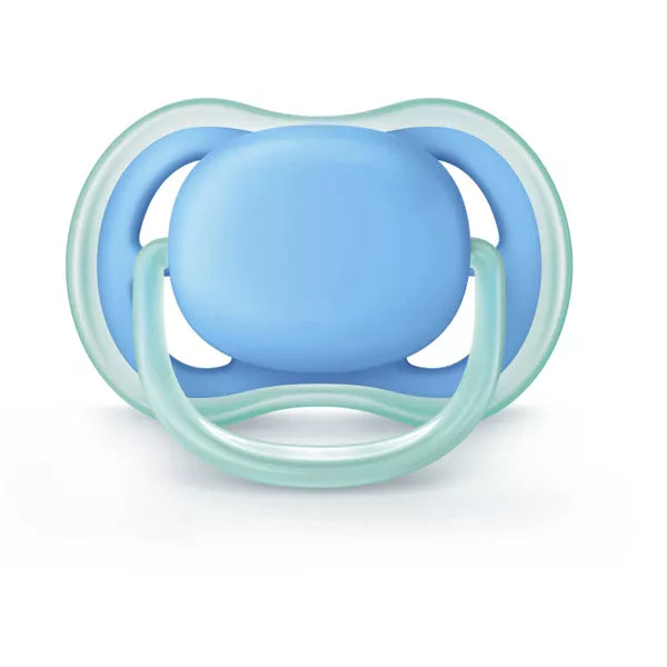 Philips Avent 2pk Ultra Air Pacifier 6-18 Months - Blue/Green