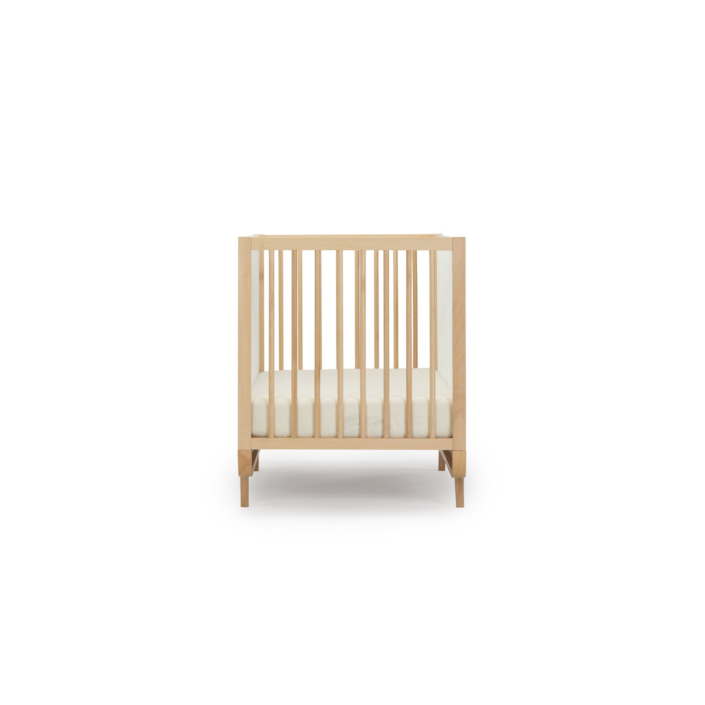 Jolly 3-in-1 convertible crib - white/natural