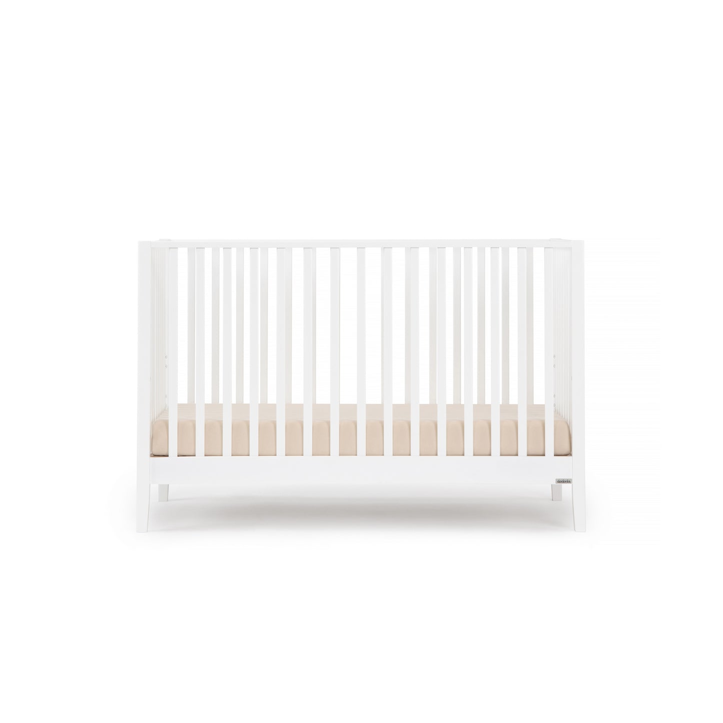 Lala 3-in-1 convertible crib, white