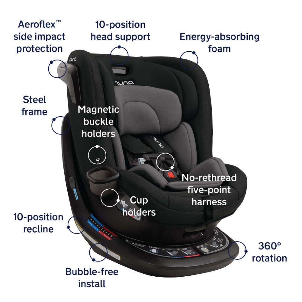 Nuna REVV Rotating Convertible Car Seat