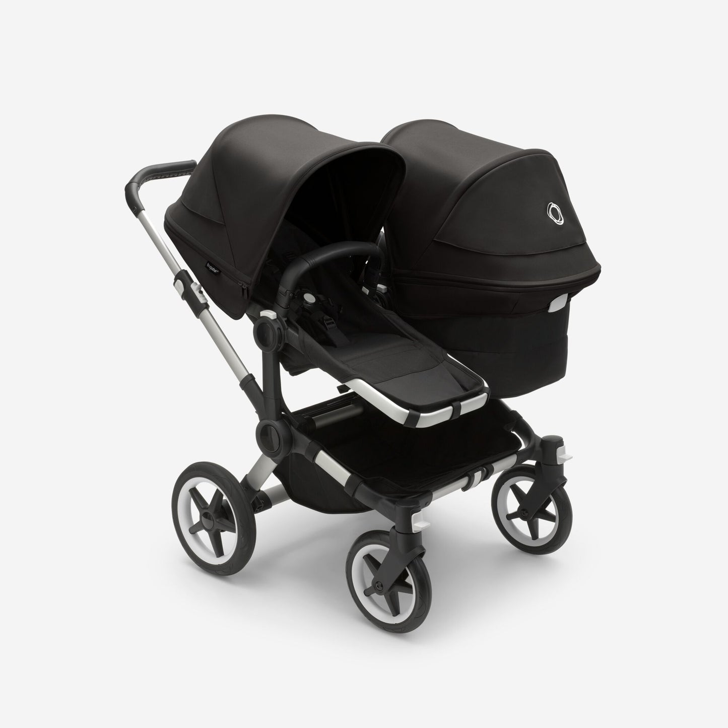 Bugaboo Donkey5 Complete Stroller - ALU/MIDNIGHT BLACK/MIDNIGHT BLACK
