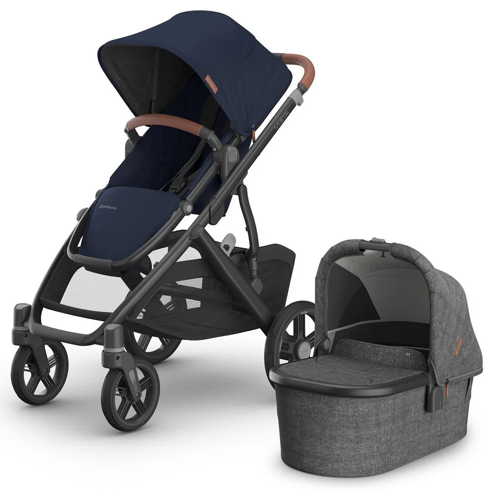 UPPAbaby Vista V3 Stroller & Bassinet V3 Bundle - Noa / Greyson