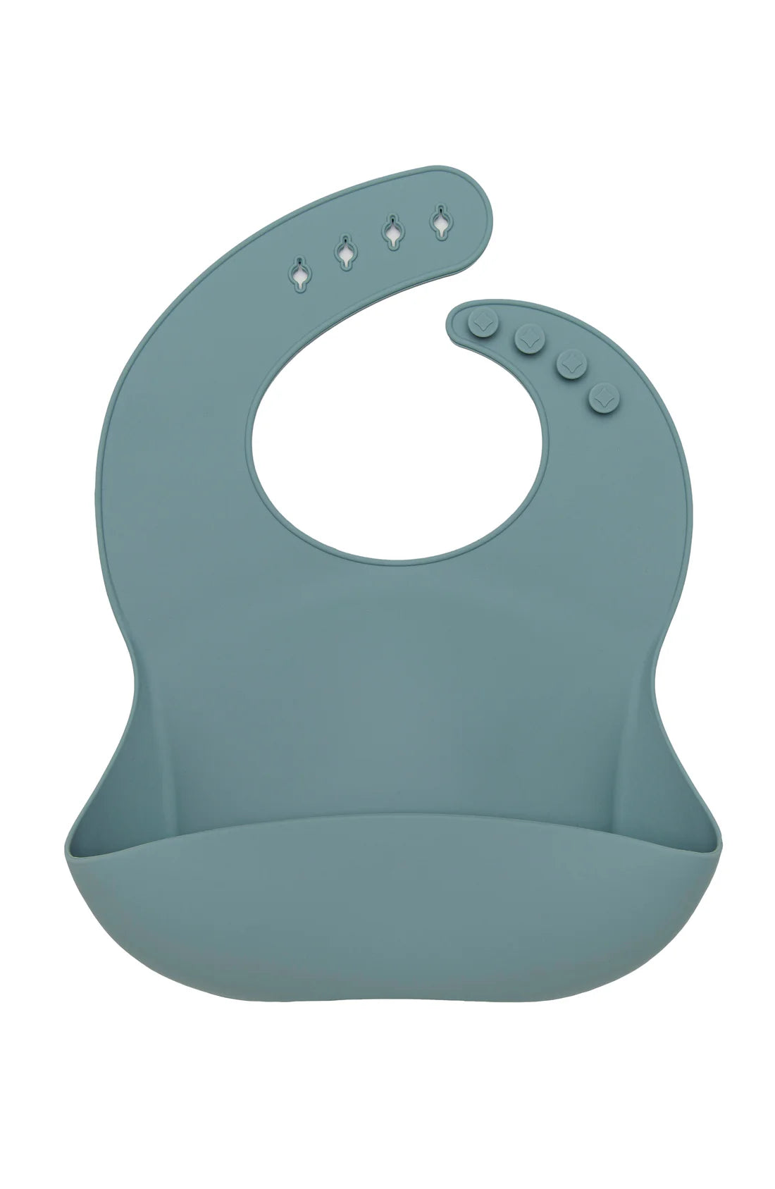 Loulou Lollipop Silicone Bib - Solid