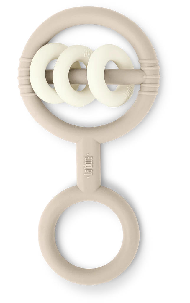 Adora Bebe Teething Rattle - Beige