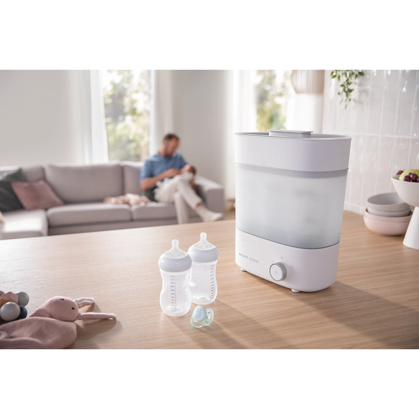 Baby Bottle Sterilizer & Dryer Premium
