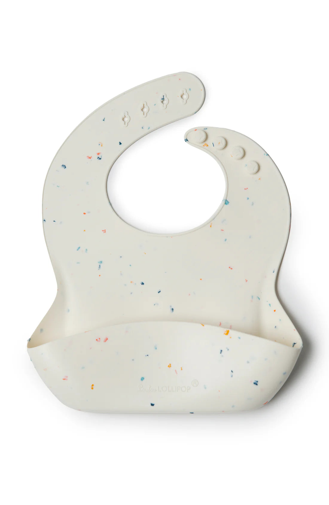 LouLou Lollipop Silicone Bib - Confetti