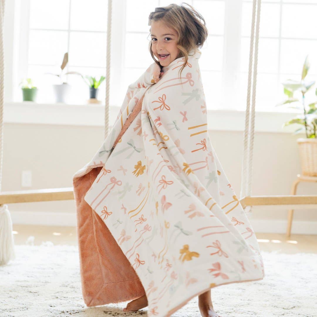 Saranoni Minky/Lush Toddler Blankets