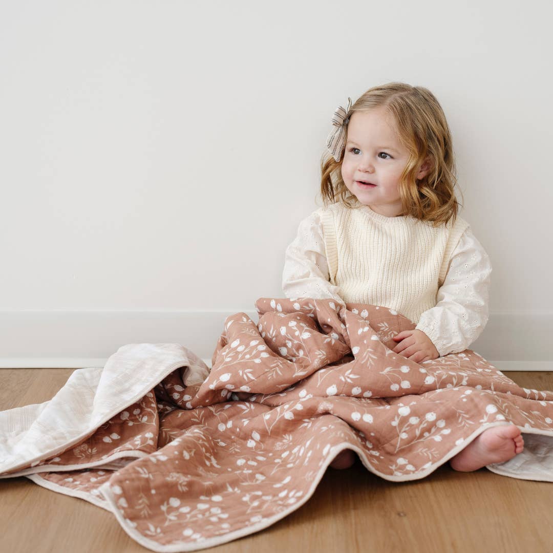 Saranoni Cotton Muslin 4-LAYER Quilts