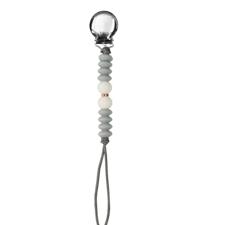 Adora Pacifier Clip - Graphite