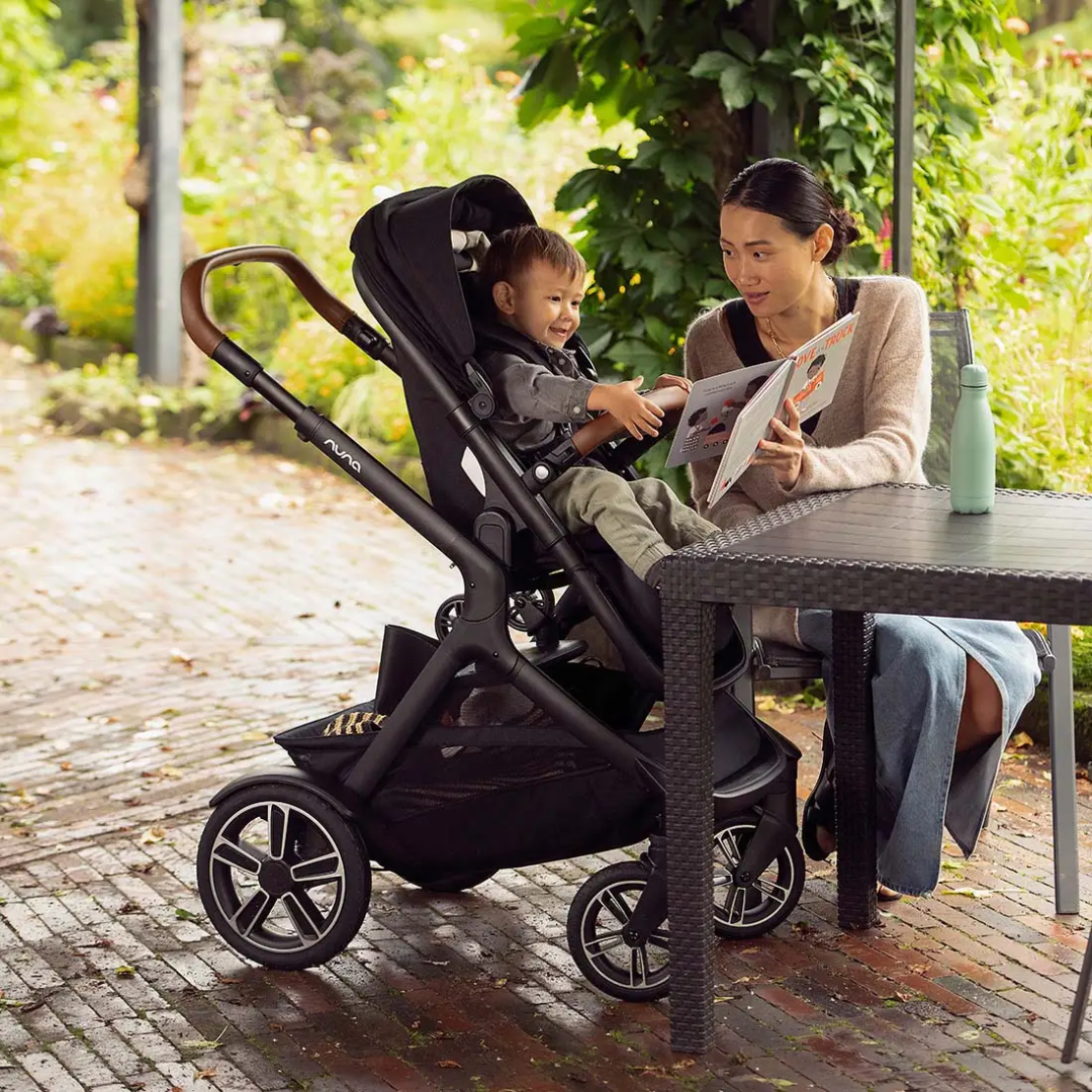 Nuna DEMI Next with Travel Board + PIPA Urbn Travel System