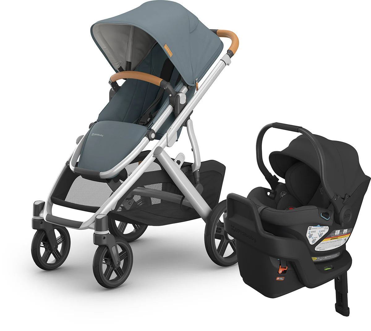UPPAbaby Vista V3 + Aria Travel System Bundle