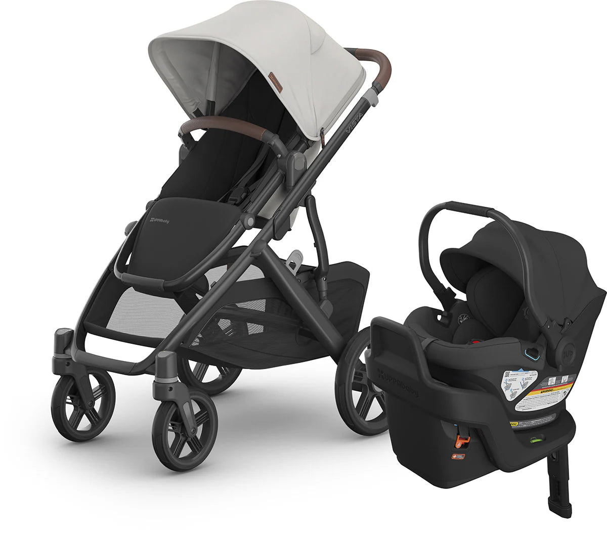 UPPAbaby Vista V3 + Aria Travel System Bundle