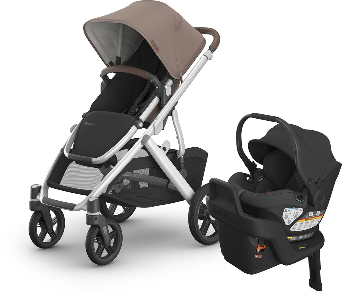 UPPAbaby Vista V3 + Aria Travel System Bundle