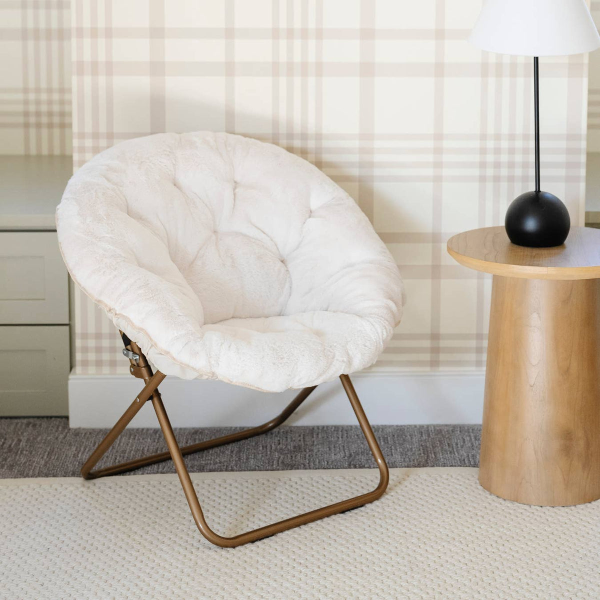 Saucer Chair - Cream