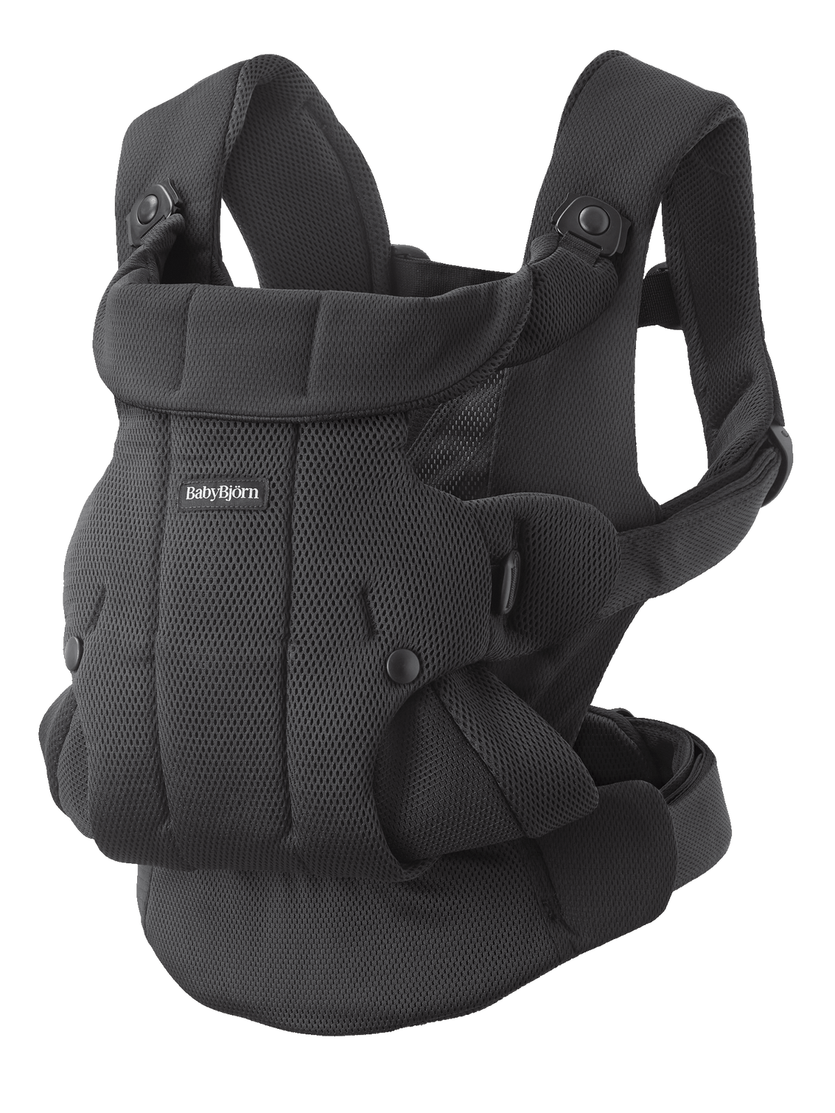 BabyBjörn Baby Carrier Hold in Black Airy Mesh