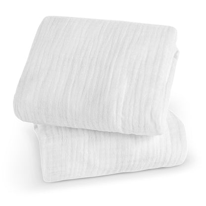 UPPAbaby Remi V2 Organic Cotton Mattress Covers (Set of 2)