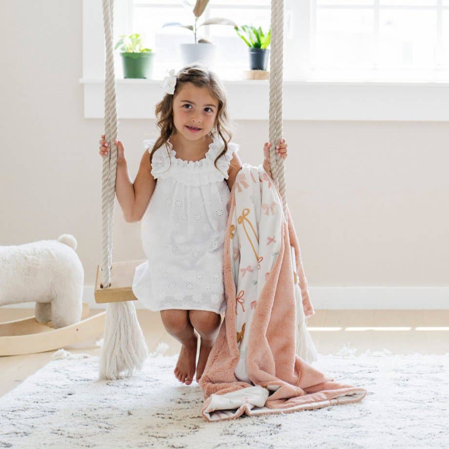 Minky/Lush Toddler - Bows