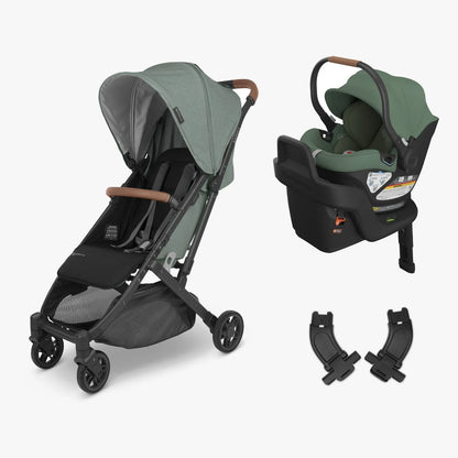 uppababy olive UPPAbaby MINU V2 + ARIA Travel System greyson\/greyson