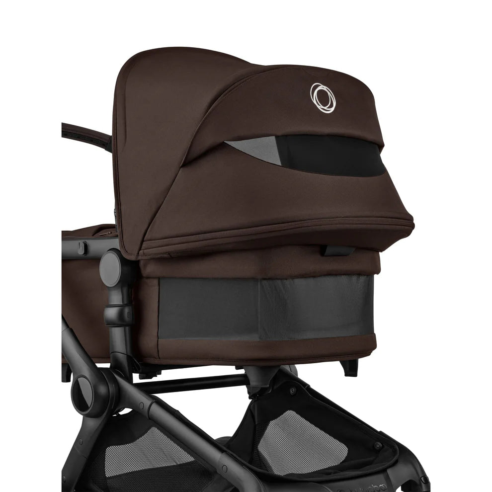 Bugaboo Fox 5 Renew Complete Stroller - BLACK/HERITAGE BLACK/ COCOA BROWN/ COCOA BROWN
