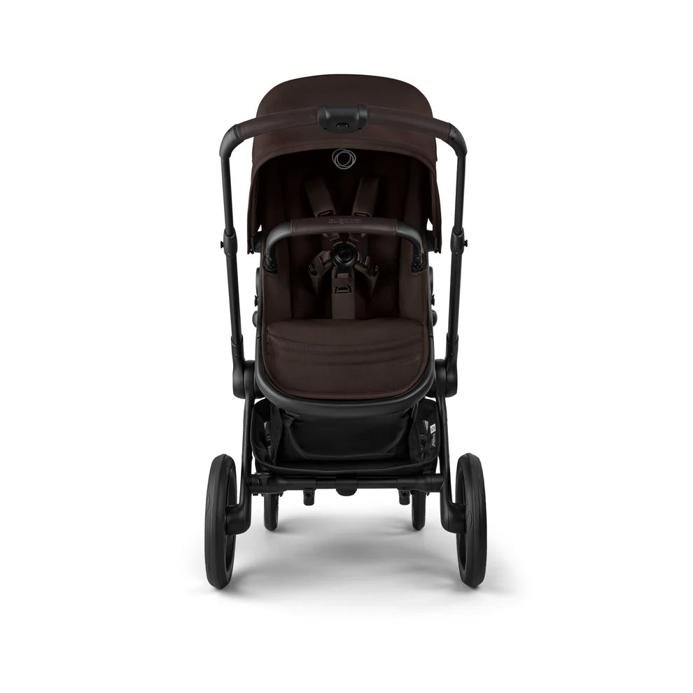 Bugaboo Fox 5 Renew Complete Stroller - BLACK/HERITAGE BLACK/ COCOA BROWN/ COCOA BROWN