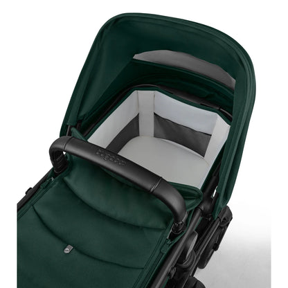 Bugaboo Fox 5 Renew Complete Stroller - BLACK/HERITAGE BLACK/ FERN GREEN/ FERN GREEN