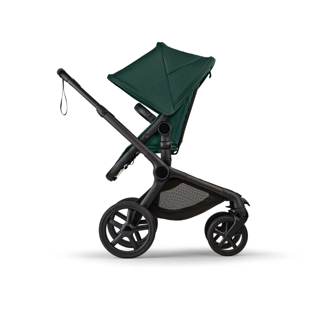 Bugaboo Fox 5 Renew Complete Stroller - BLACK/HERITAGE BLACK/ FERN GREEN/ FERN GREEN