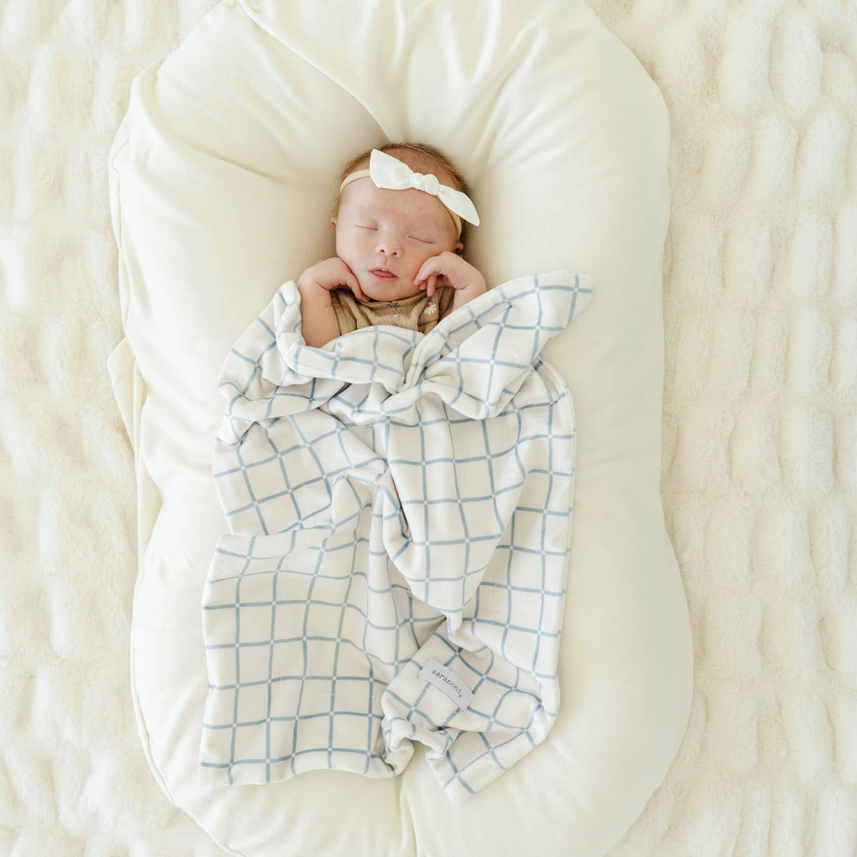 Saranoni Minky Stretch Mini Blankets