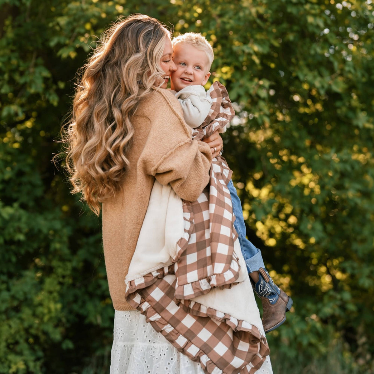 Saranoni Brie Matthews Bamboo Rayon Muslin/Lush Blankets