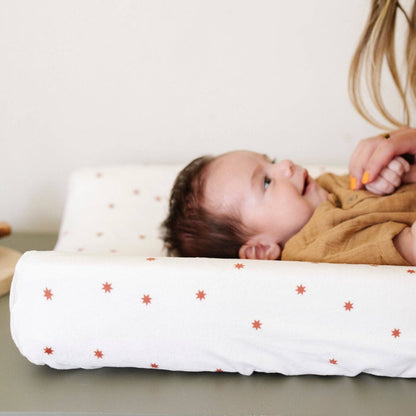 Minky Stretch Luxe Changing Cover - Stars