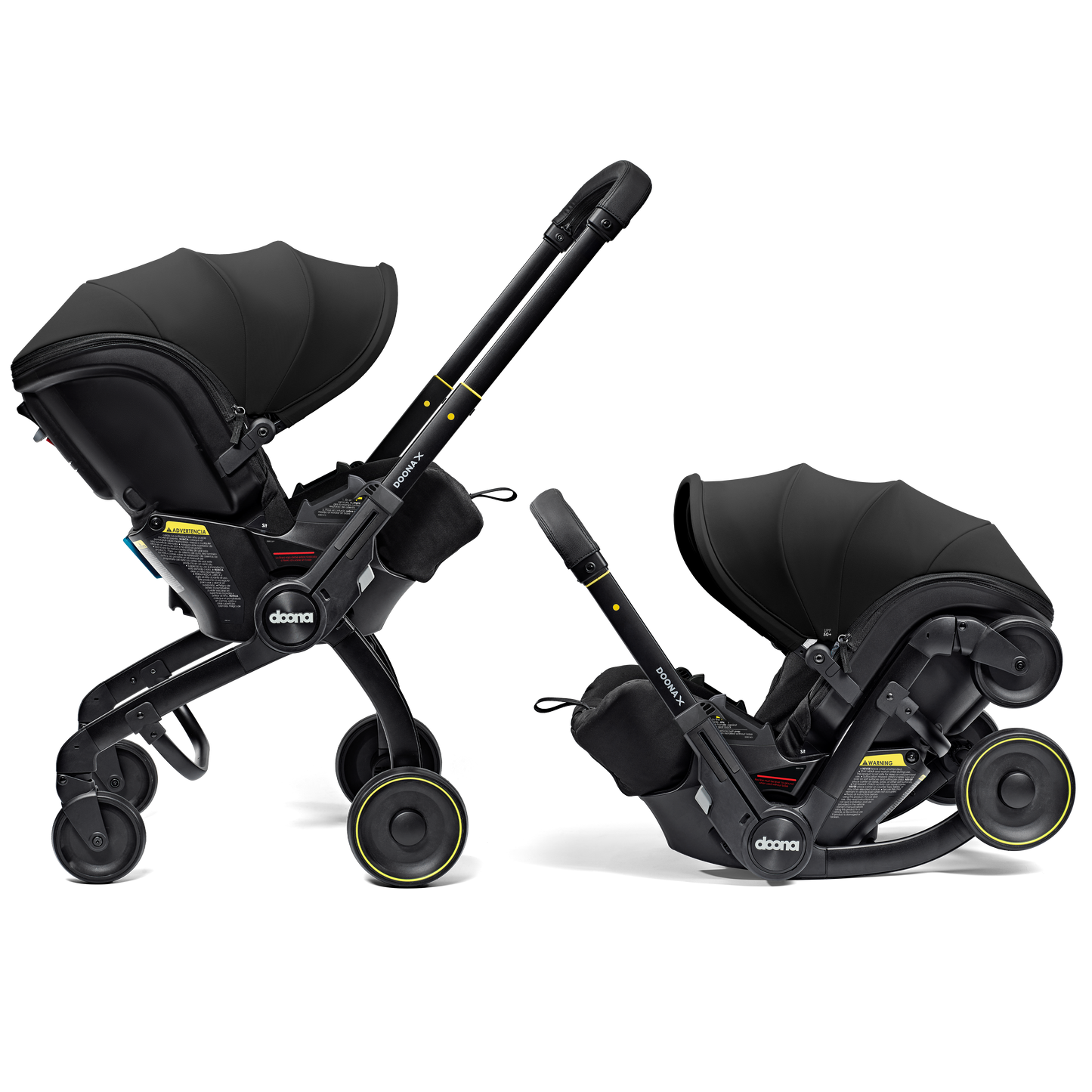 Doona X Infant Car Seat + Stroller- Nitro Black