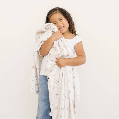 Minky Stretch Toddler - Secret Garden