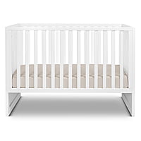 Crib with Trundle bed White 4-in-1